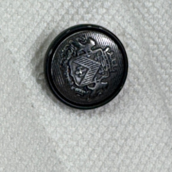 WHITE HOUSE BLACK MARKET The BOOT Womens Sailor Button Flare Pants White Size 10 - Picture 5 of 16